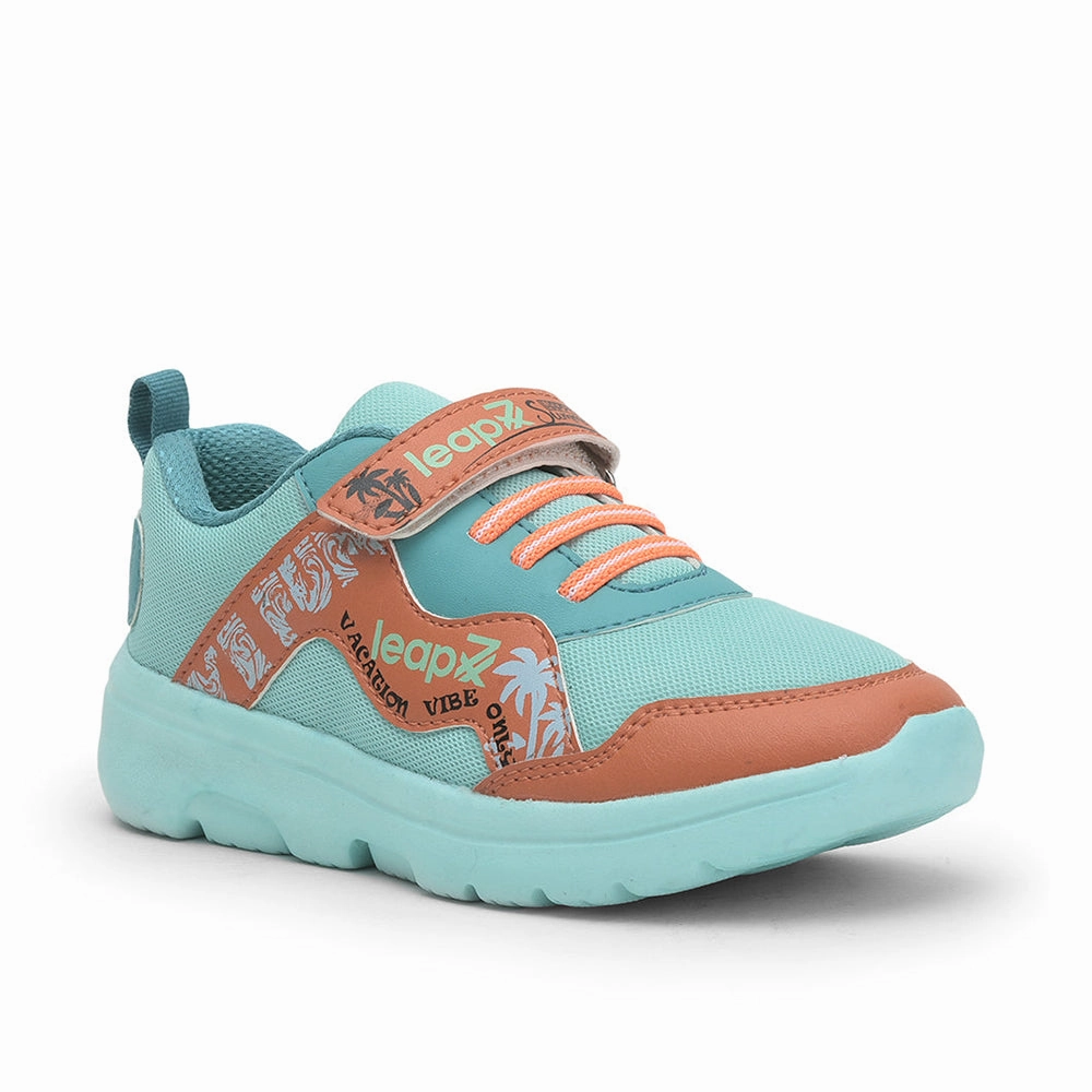 Best Shoes For Walking And Standing All Day Leap7x Sea Green Sports Non Lacing Walking Shoes For Kids TURBO-1E By Liberty