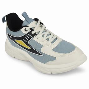 Arahi 6 Running Shoe 8.5 Leap7x Sky Blue Sports Lacing Running Shoes For Kids CLOUDY-5L By Liberty