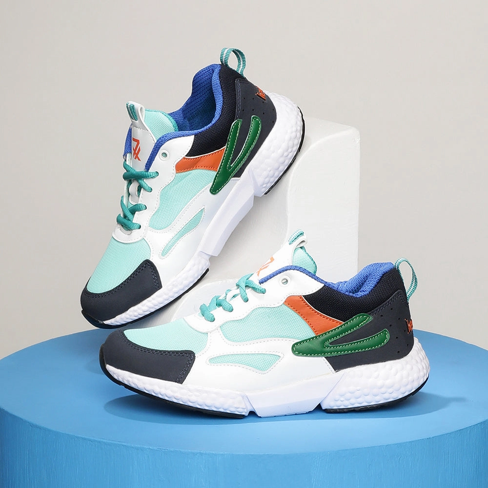 For Walking Good Leap7x Sports Lacing Shoe For Kids (R.Blue) CARRY-03 By Liberty