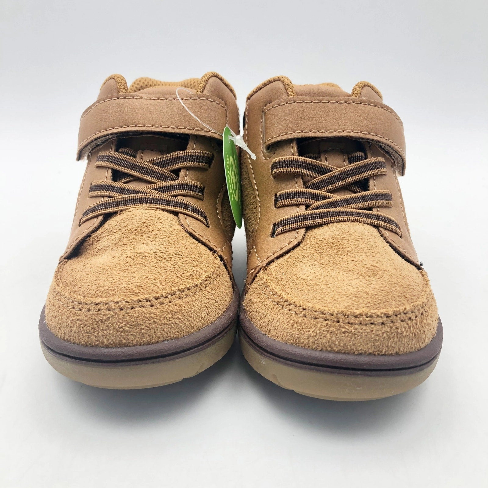 Journee Wide Calf Boots Stride Rite SRT Ames Honey Yellow Boy Boots Size 5 Wide Brown Kids Shoes NIB