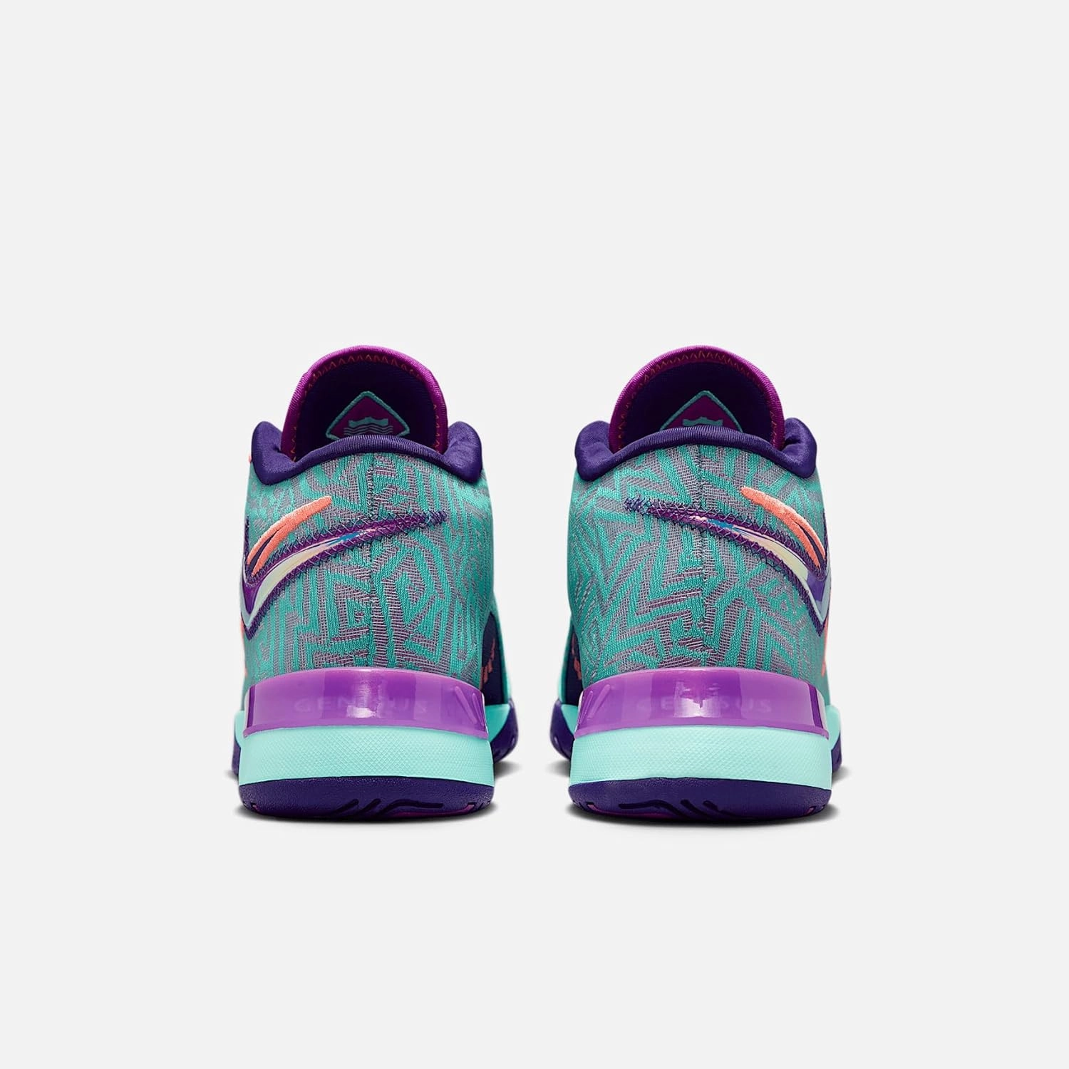 Nike Size Guide Shoes Lebron NXXT Gen AMPD Basketball Shoes (FJ1566-101, Light Orewood Brown/Washed Teal/Metallic Gold)