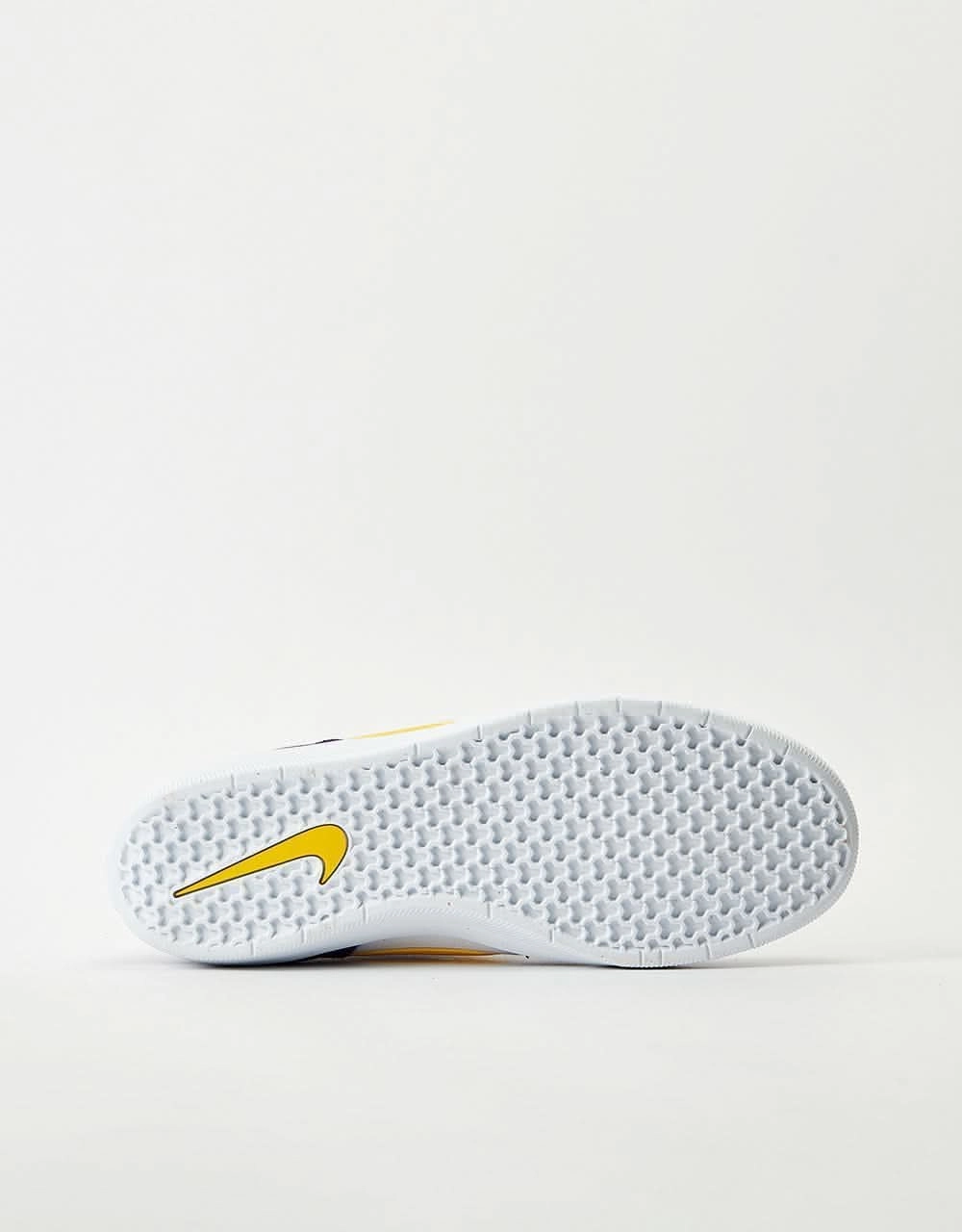 Venom Nike Shoes Nike SB Force 58 Skate Shoes - Court Purple/Amarillo-White-White