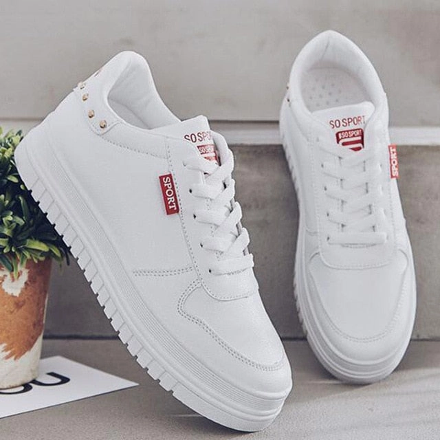 Spring Fashion Flats Women Causal Shoes Ankle Support Badminton Shoes