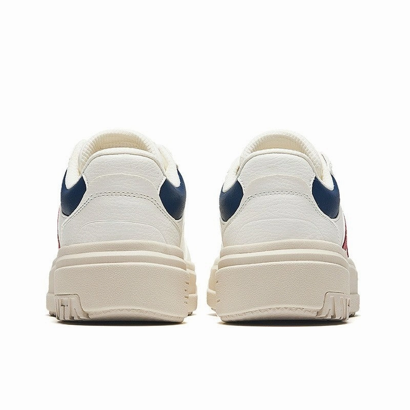 ANTA Women Skate Shoes 122438003U-5 -Ivory/Blue/Red (Kasut Kasual Perempuan) Sb Delta Force Skate Shoes