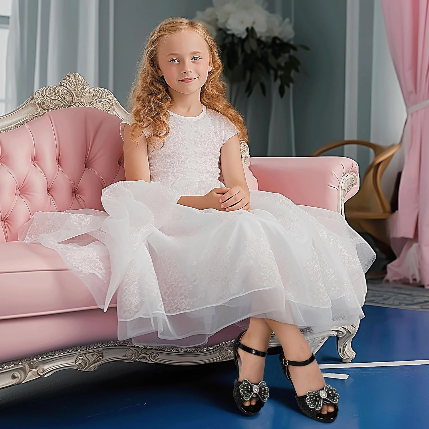 Walmart Asics Shoes Hehainom Toddler Dress Shoes Little Girls Heels Flower Girl Sandals Open Toe Big Kid Wedding Party Shoes