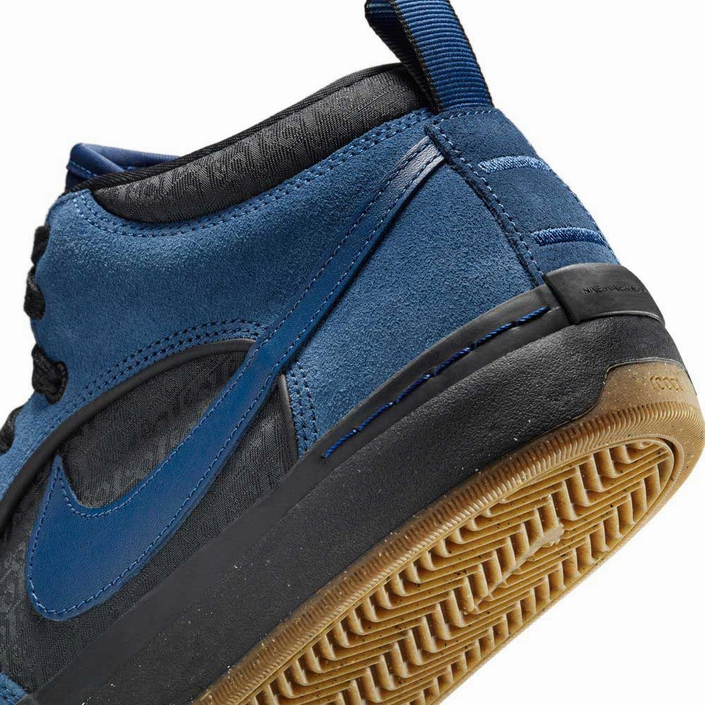 DX4361401 Navy Black Anthracite Leo Baker React Nike SB Suede Leather Skateboarding Shoes Lego Shoes Nike