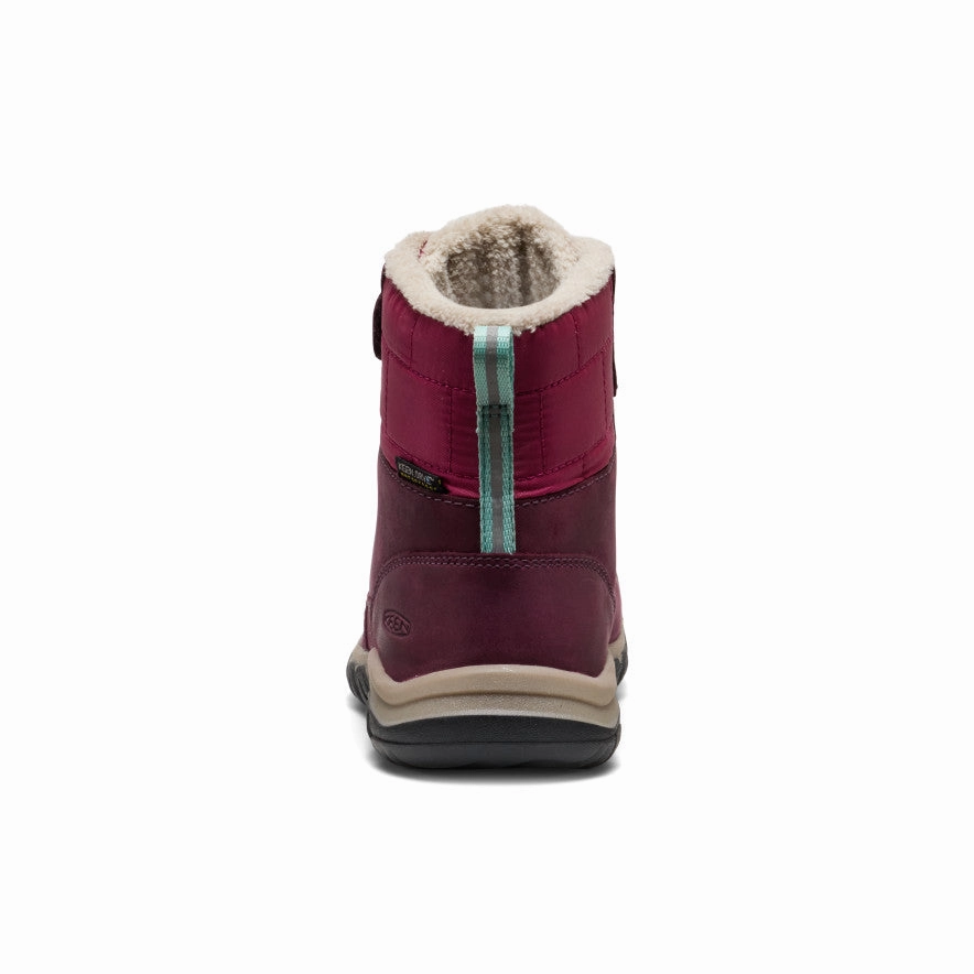 Little Kids' Kanibou Waterproof Winter Boot  |  Fig/Pink Lemonade Bruno Marc Insulated Waterproof Snow Boots