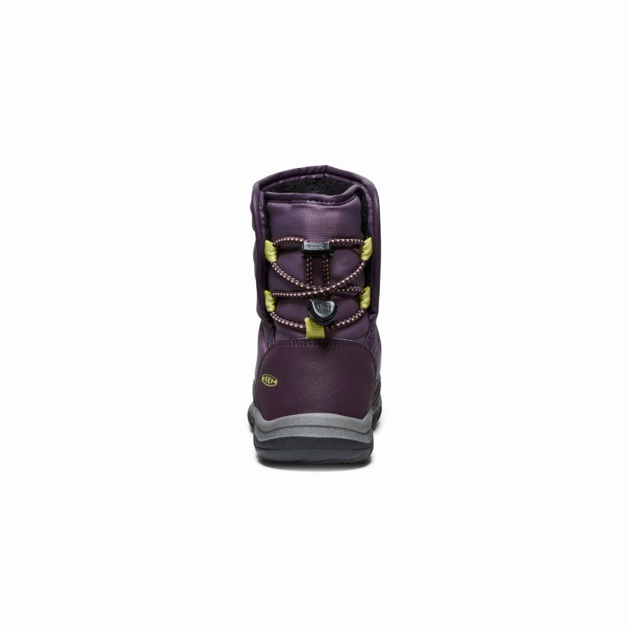 Little Kids' Puffrider Waterproof Winter Boot  |  Black Plum/Daiquiri Green 6t Snow Boots