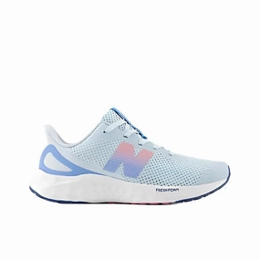 Running Shoes With Zero Drop New Balance Kid's Fresh Foam Arishi v4 Frosted Glass (Sizes Kids 3.5 to 7)