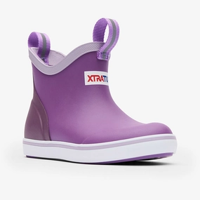Electric Karma Rain Boots KIDS XTRATUF LITTLE KIDS/BIG KIDS PURPLE ANKLE RAIN BOOTS XKAB500C-XKAB500Y