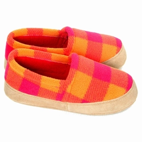 Polar Feet Kids' Perfect Mocs Raspberry Sunrise Gremlin Slippers