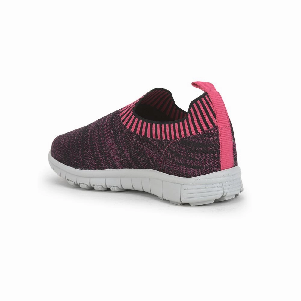 Lucy & Luke (Black) Sports Non Lacing Walking Shoes For Kids 2123-22 By Liberty For All Day Walking Best