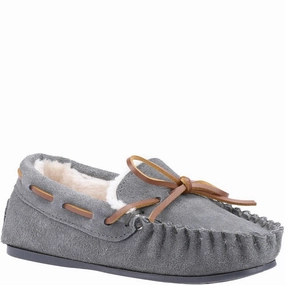 Muk Muk Slippers Grey Addison Slippers