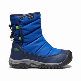 Big Kids' Puffrider Waterproof Winter Boot  |  Naval Academy/Surf Top Ten Snow Boots