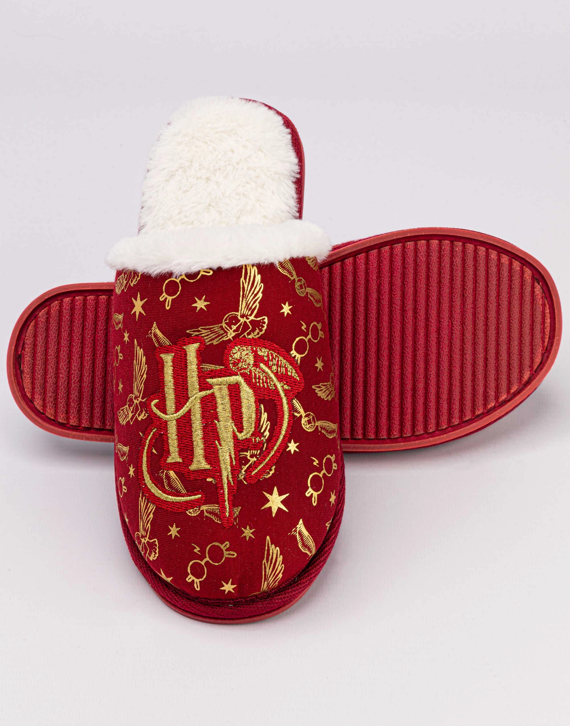 Harry Potter Girls Slippers Brown Slippers