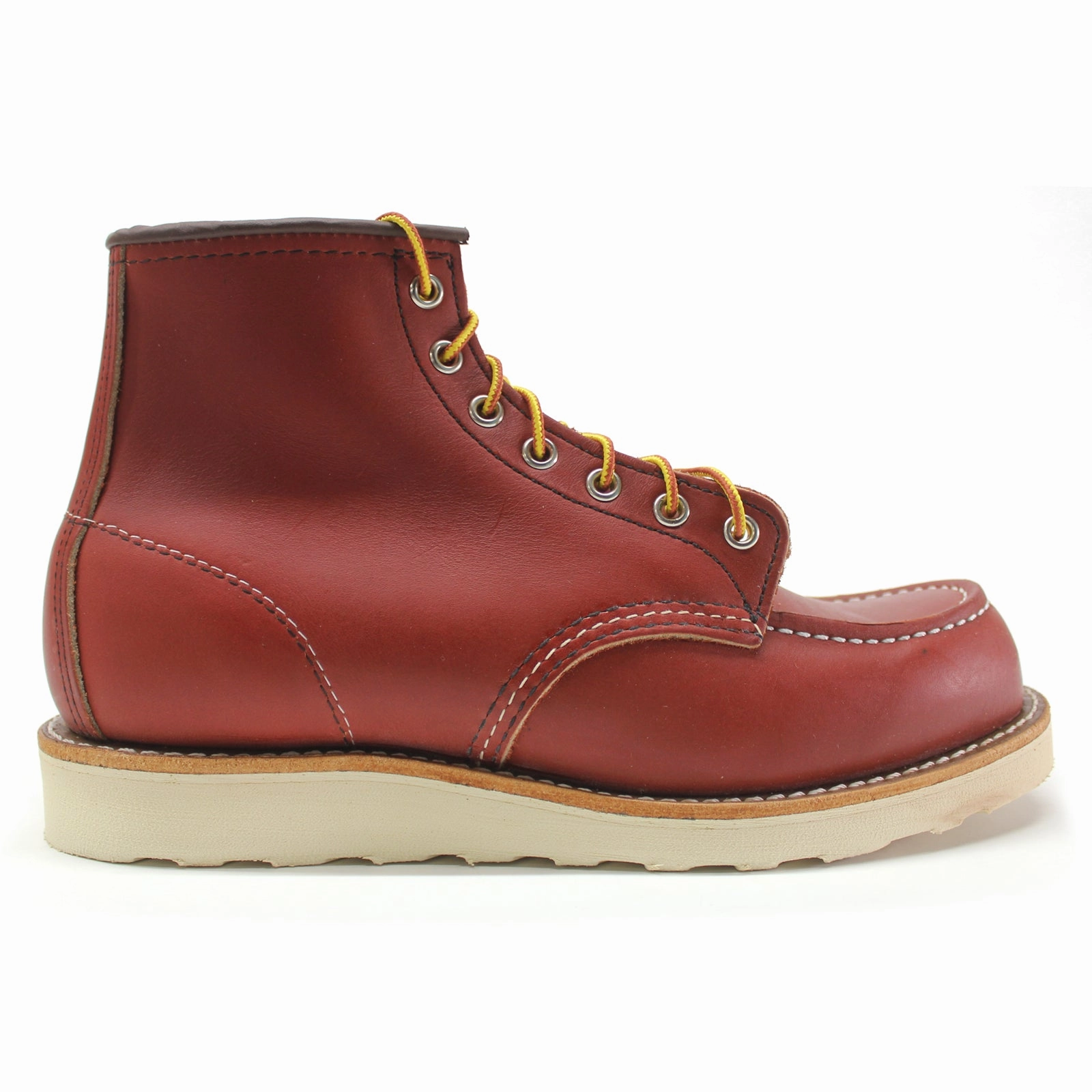 Red Wing 6 Inch Classic Moc Toe Leather Men's Ankle Oro Russet Boots High Knee Flat Boots