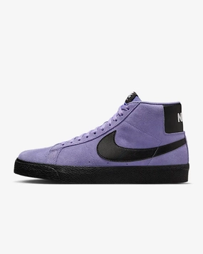 Nike SB Zoom Blazer Mid Shoes - Dusty Amethyst/Black Nike Shoes With Buckle