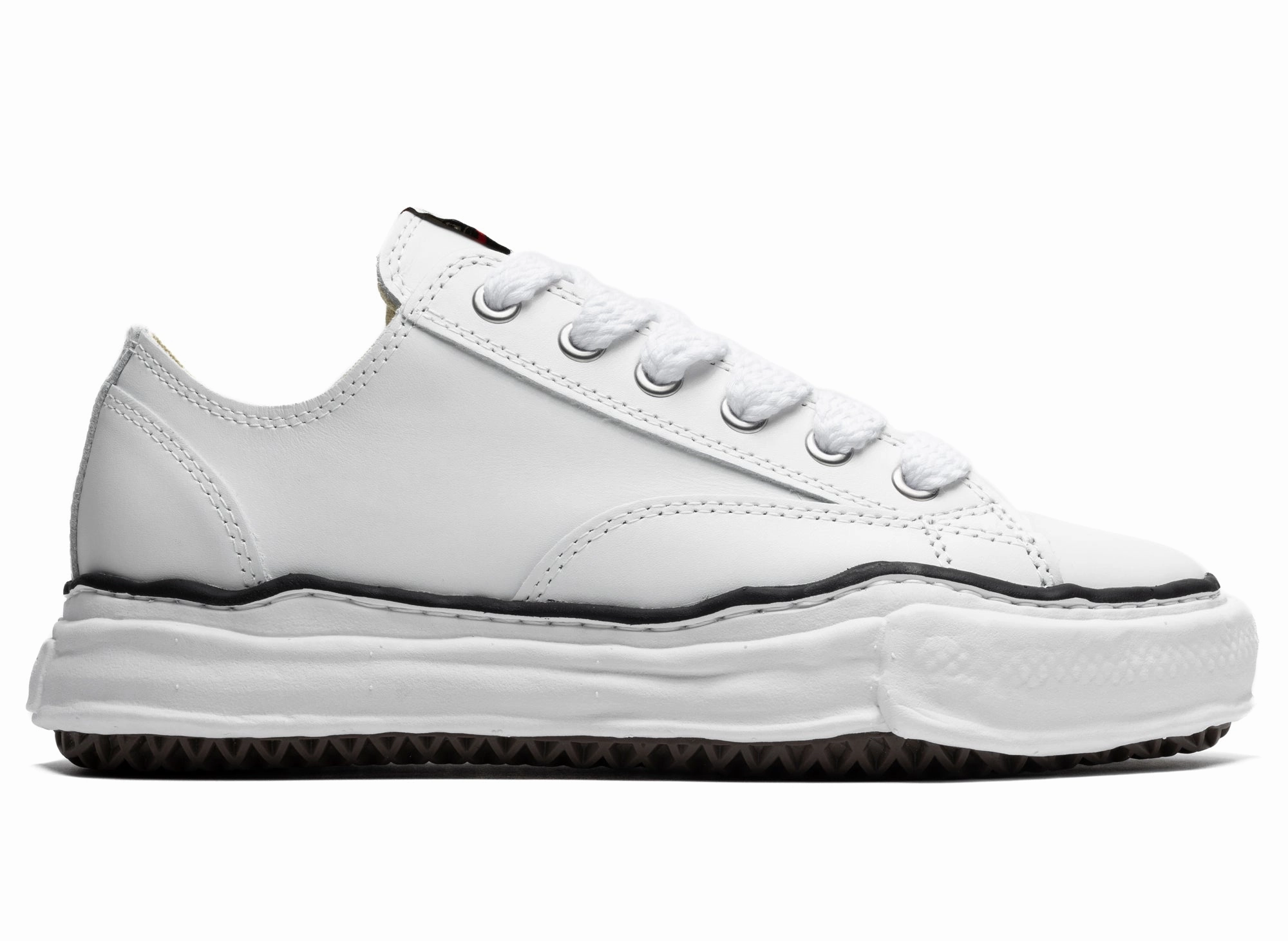 Scottish Ghillie Brogues Maison Mihara Yasuhiro Low Top Lace Up Sneaker in White