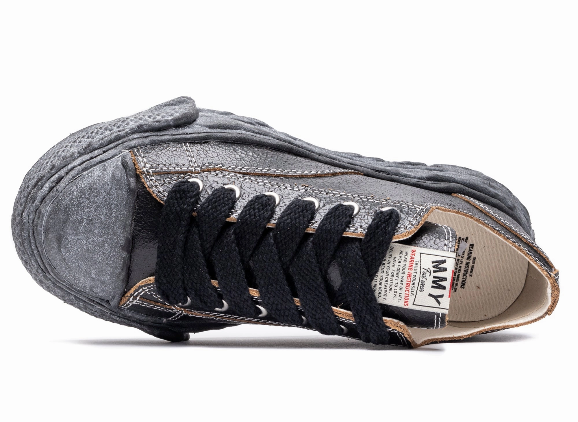 Ghillie Brogue Maison Mihara Yasuhiro Peterson 23 Low in Black