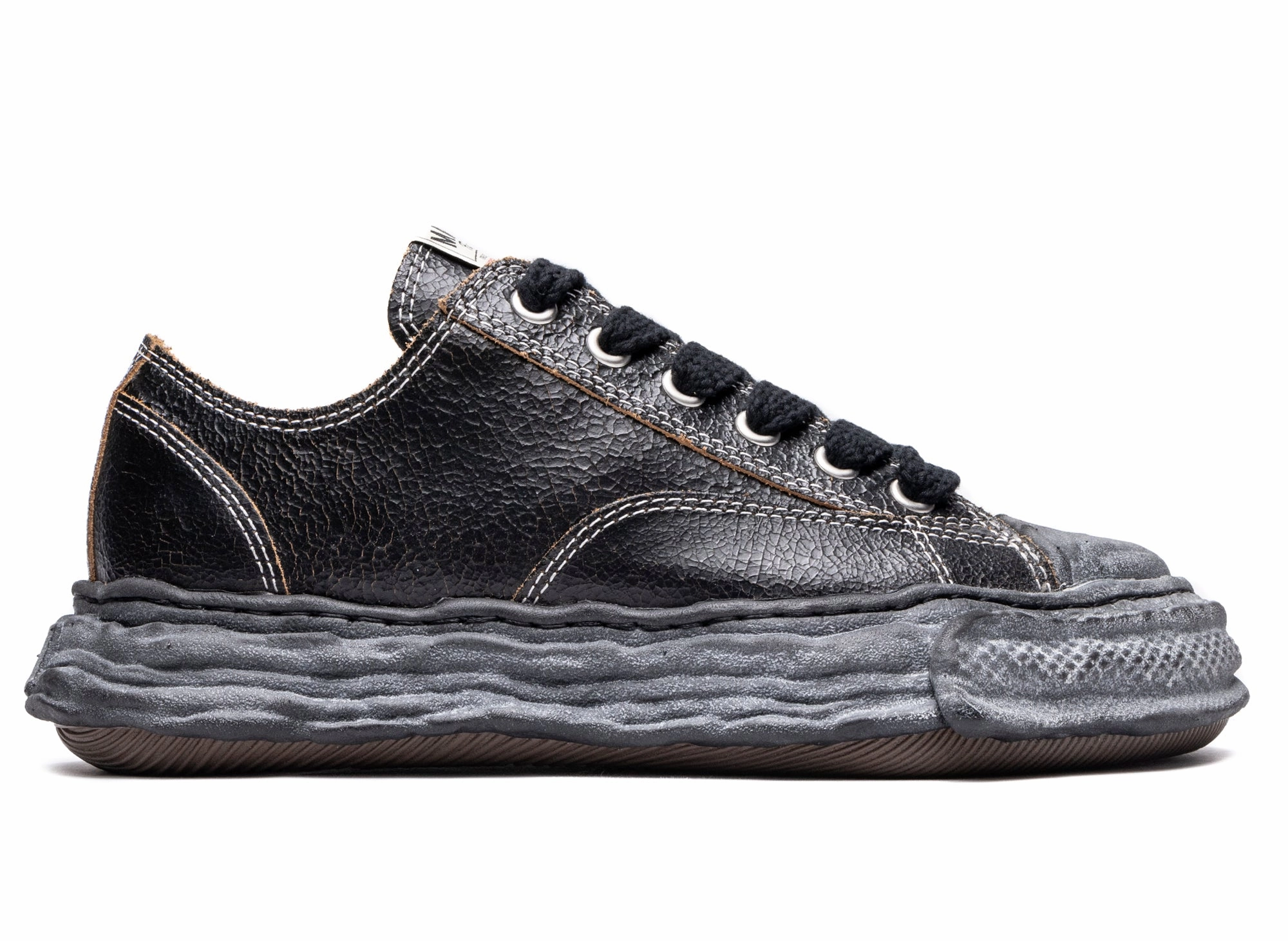 Girls Brogues Maison Mihara Yasuhiro Peterson 23 Low in Black