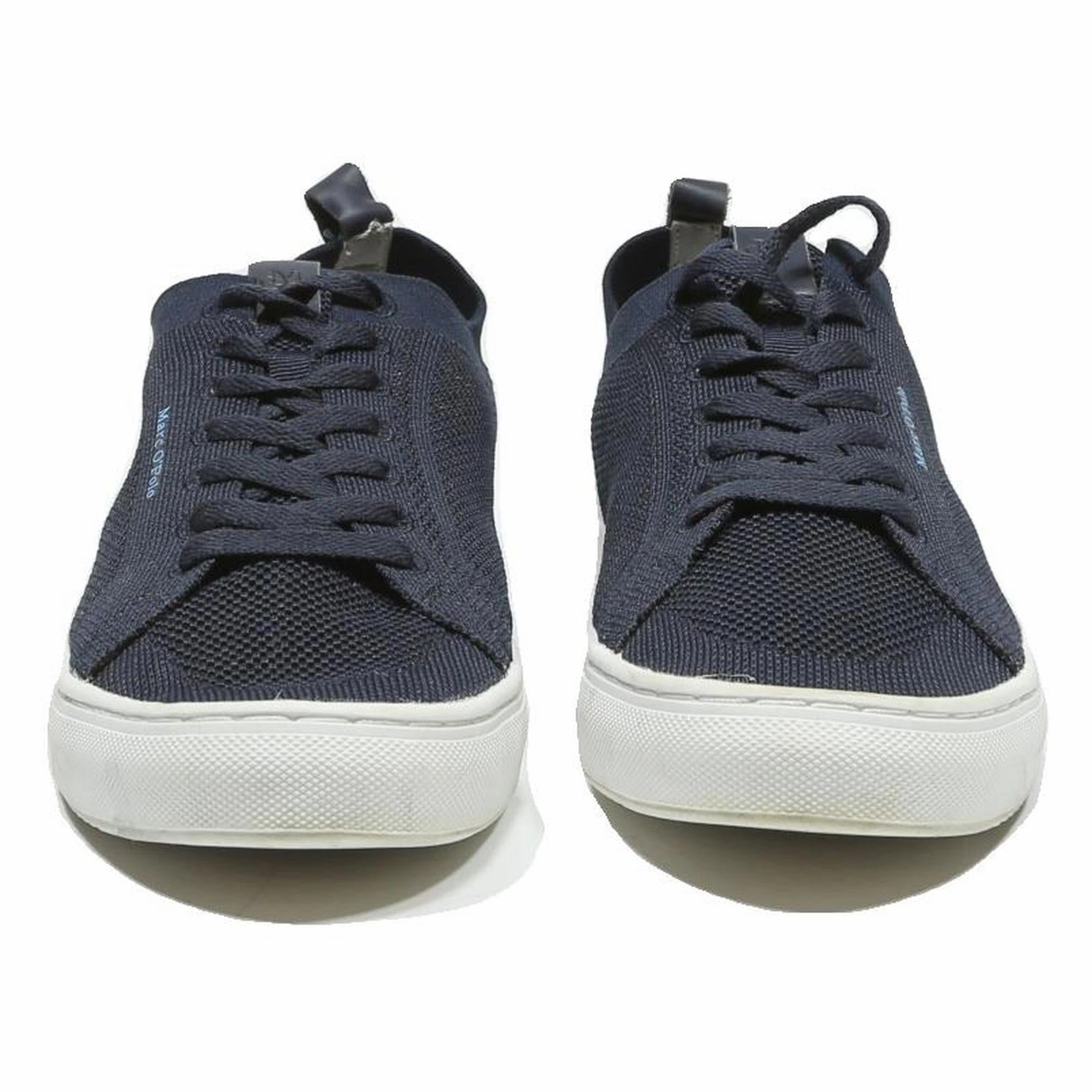 MARC O'POLO Mens Navy Blue Knitted Trainer Synthetic UK 9 Lightweight Casual Whole Cut Oxfords