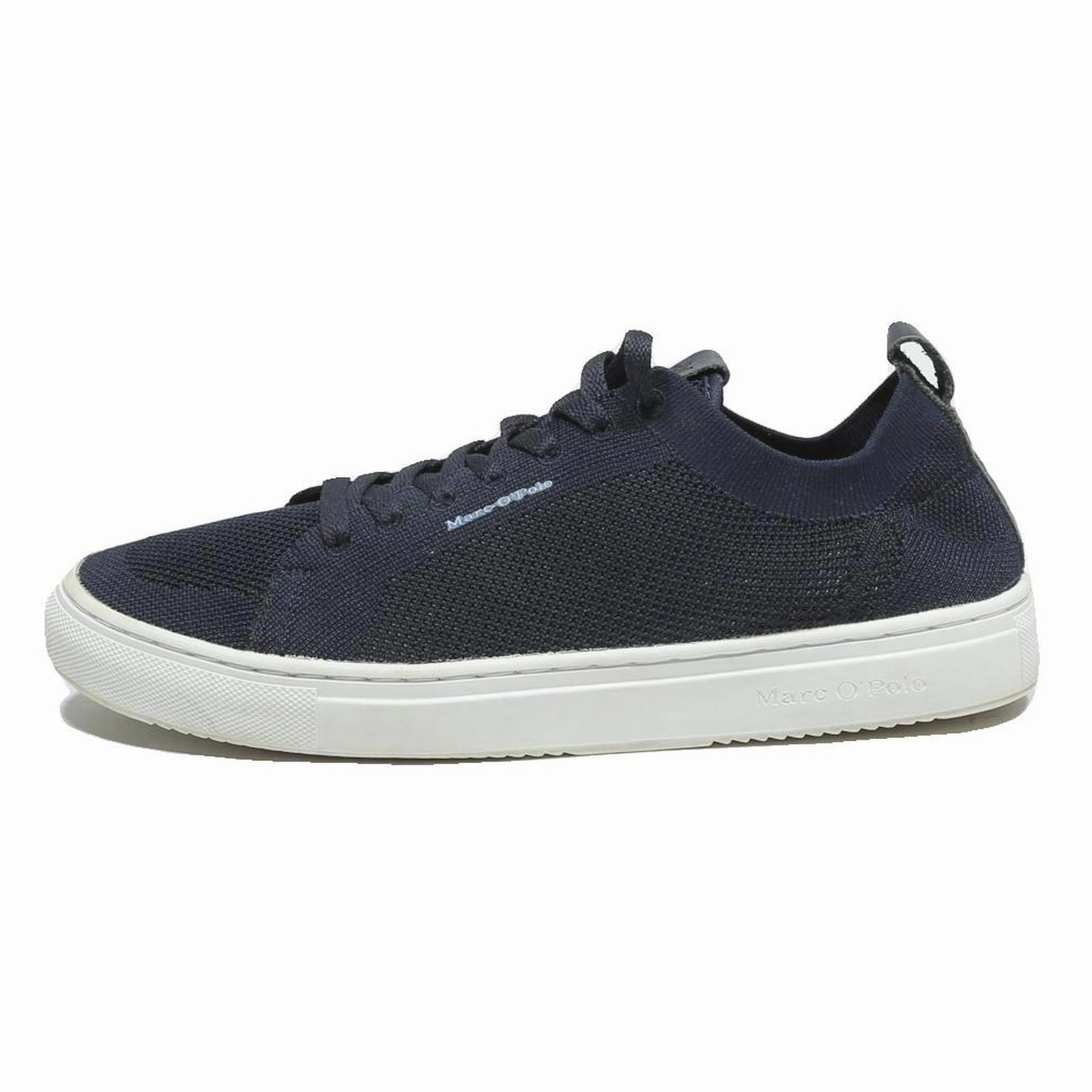 MARC O'POLO Mens Navy Blue Knitted Trainer Synthetic UK 9 Lightweight Casual Boss Oxfords