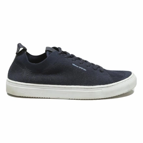 Classic Oxford Shoes MARC O'POLO Mens Navy Blue Knitted Trainer Synthetic UK 9 Lightweight Casual