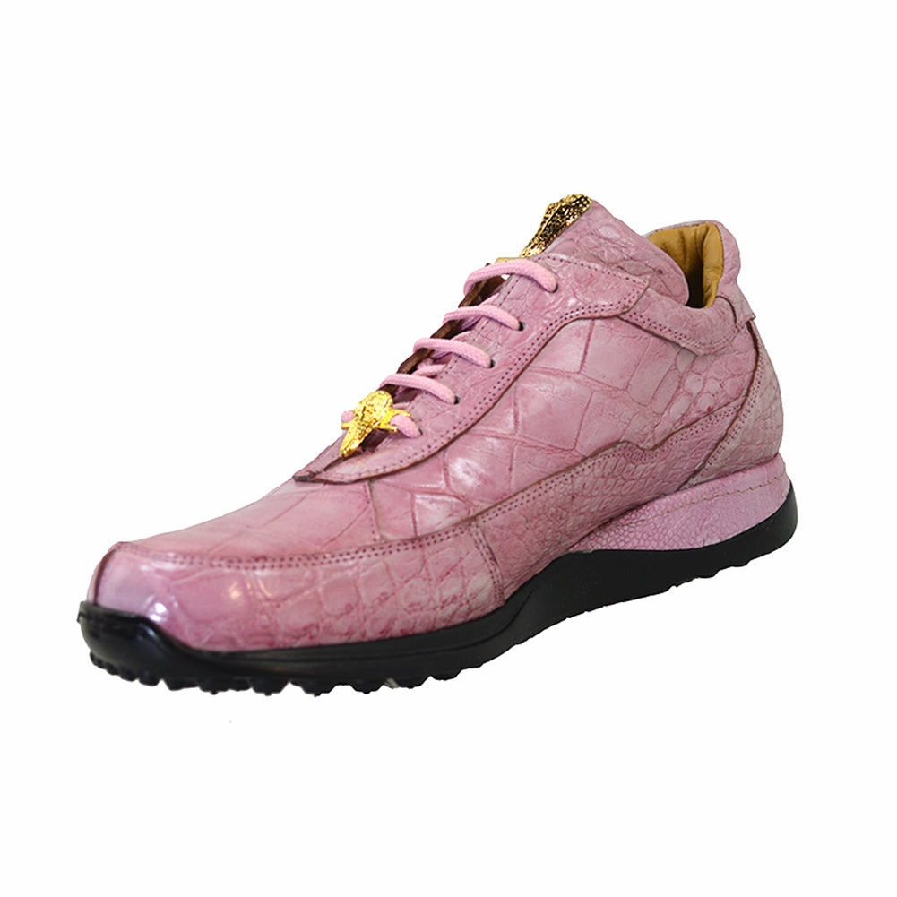 Mauri 8814 Hand Painted Alligator Casuals Derby Vs Brogues