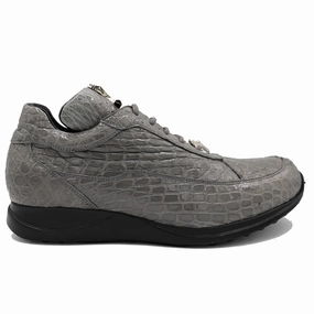 Lace Up Dress Shoes With Jeans Mauri 8900 Medium Grey Sneakers