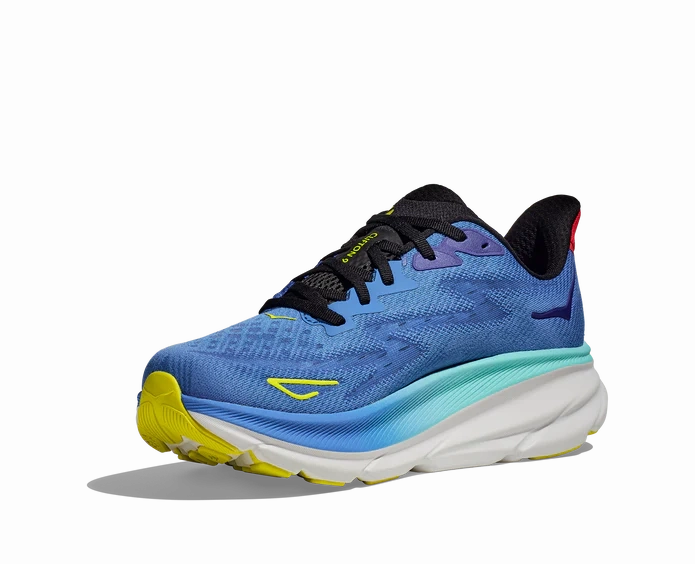 Keep Walking Back To You Walking Hoka Mens Clifton 9 - Virtual Blue/Cerise (1127895-VRTL)