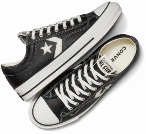 Exclusive Skate Converse Star Player 76 Low Top Black Leather