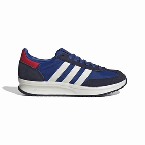 Soccer Cleats Bottom adidas Run 70s 2.0 Indoor Shoes Royal/White/Better Scarlet