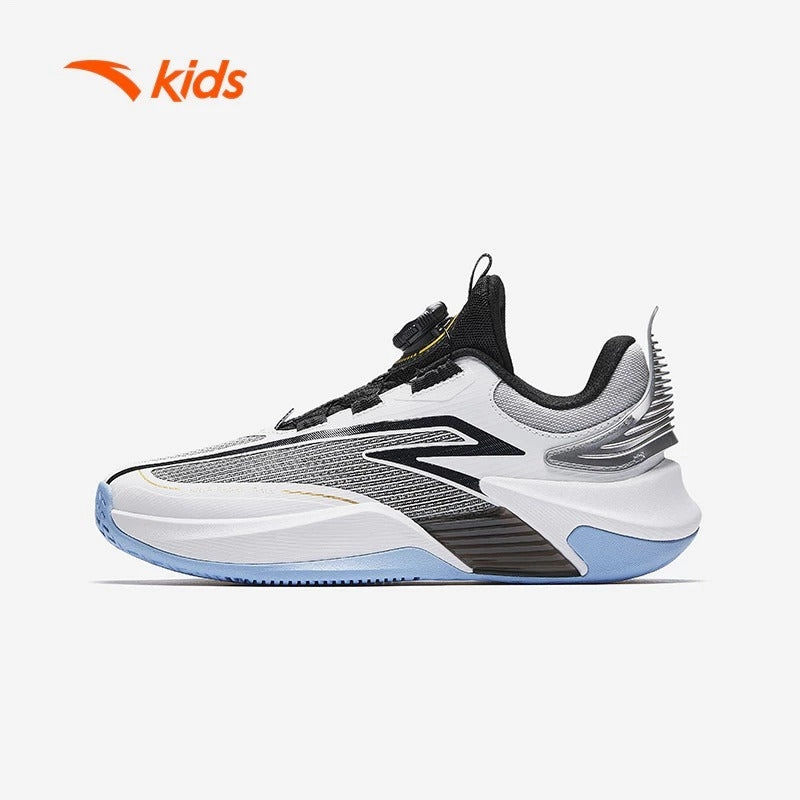 anta kids boys big kids basketball shoes -3125A1111-6 (kasut bola keranjang kanak lelaki) Knu Skool Skate Shoe - Foxglove