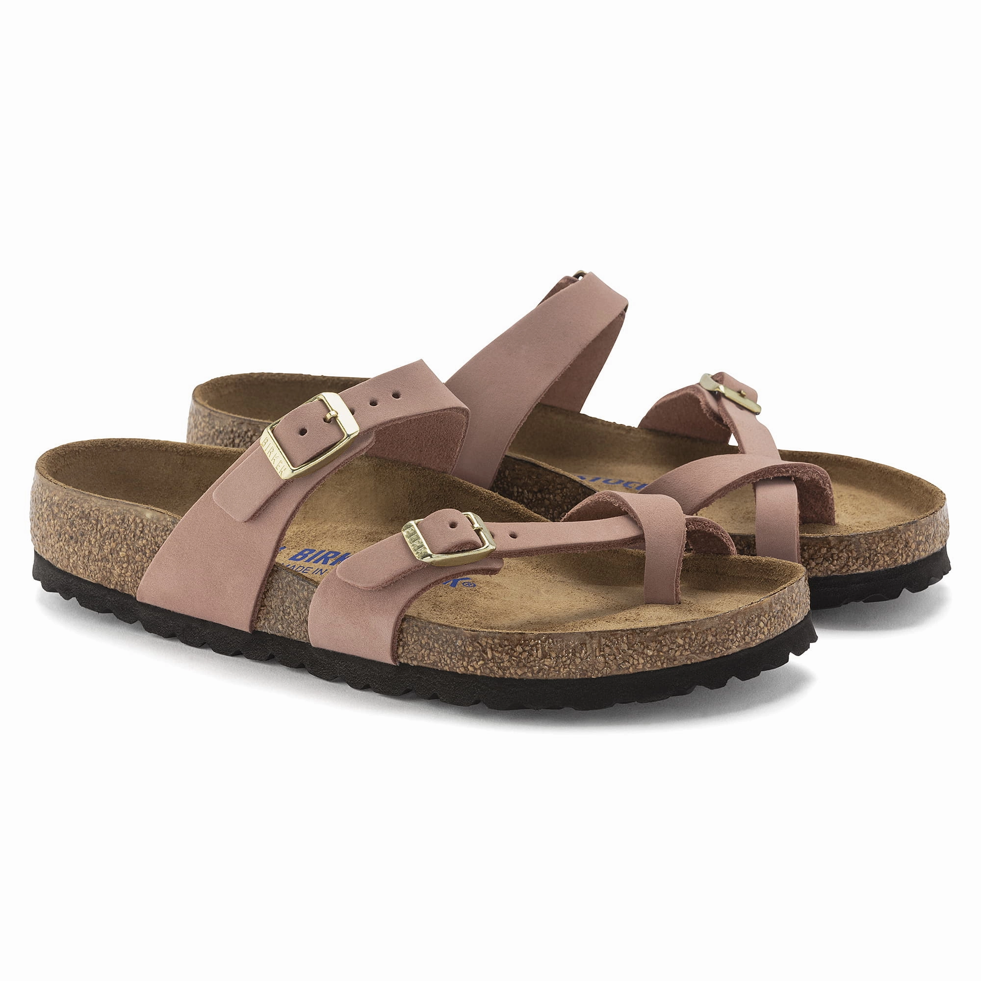 Birkenstock Mayari Shoes Mayari Soft Footbed Nubuck Leather