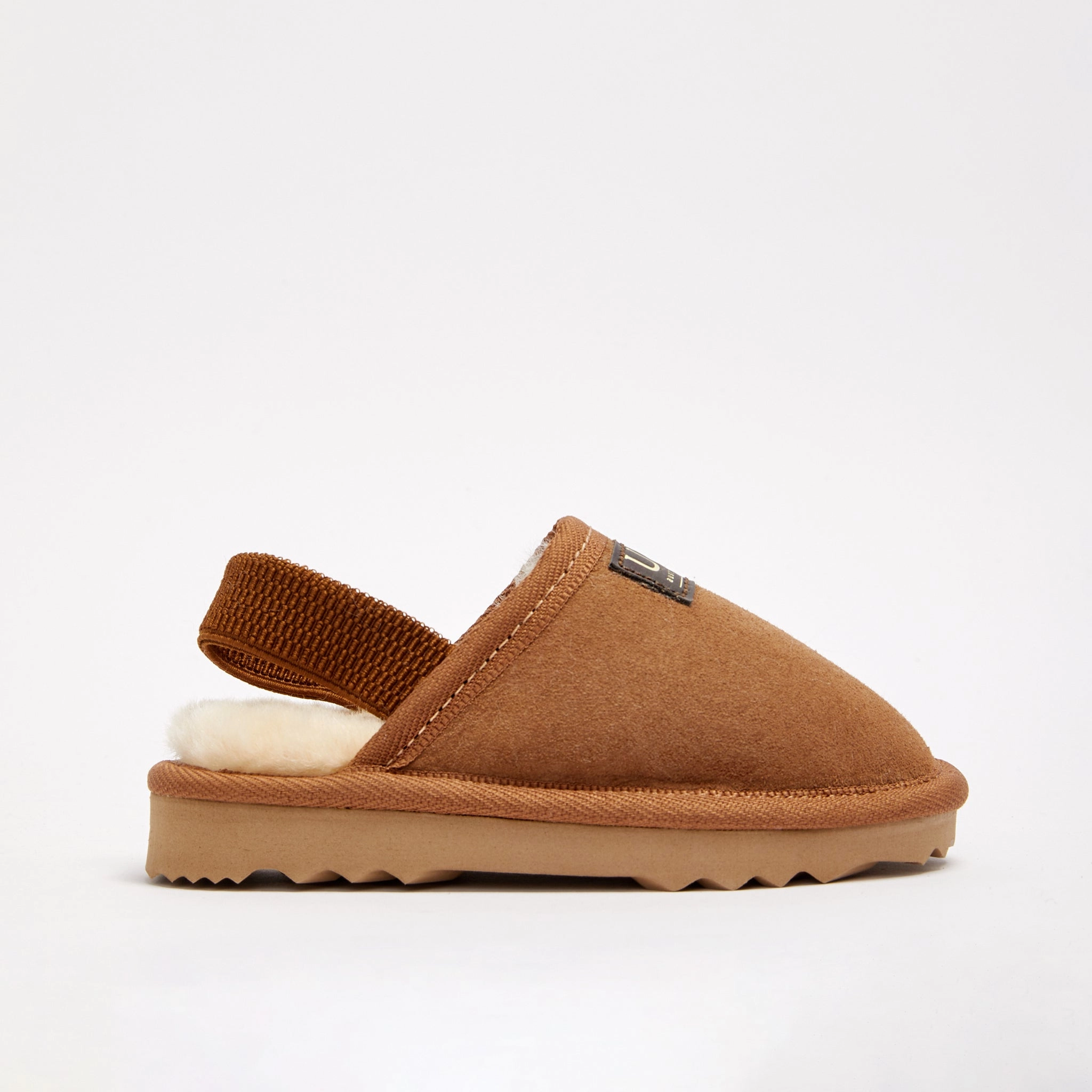 Gold Wedge Slippers Kids Slippers