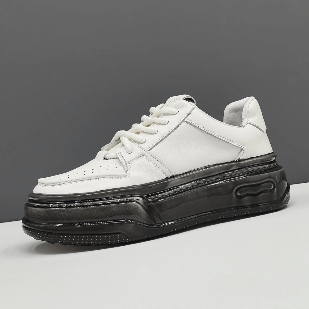 Grenson Stanley Brogues Sale Men Fashion Leather Casual Thick Soled Sneakers