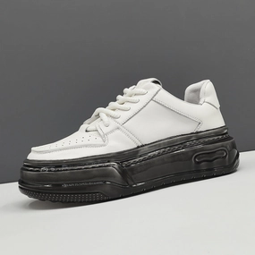 Austerity Brogue Oxford Men Fashion Leather Casual Thick Soled Sneakers