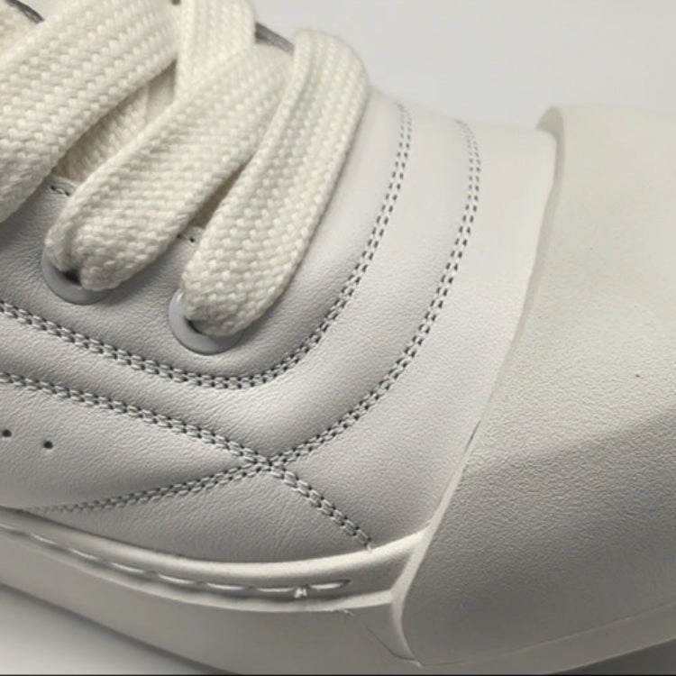 Men Minimalism Solid Quilted Leather Casual Sneakers Brown Brogues Size 10