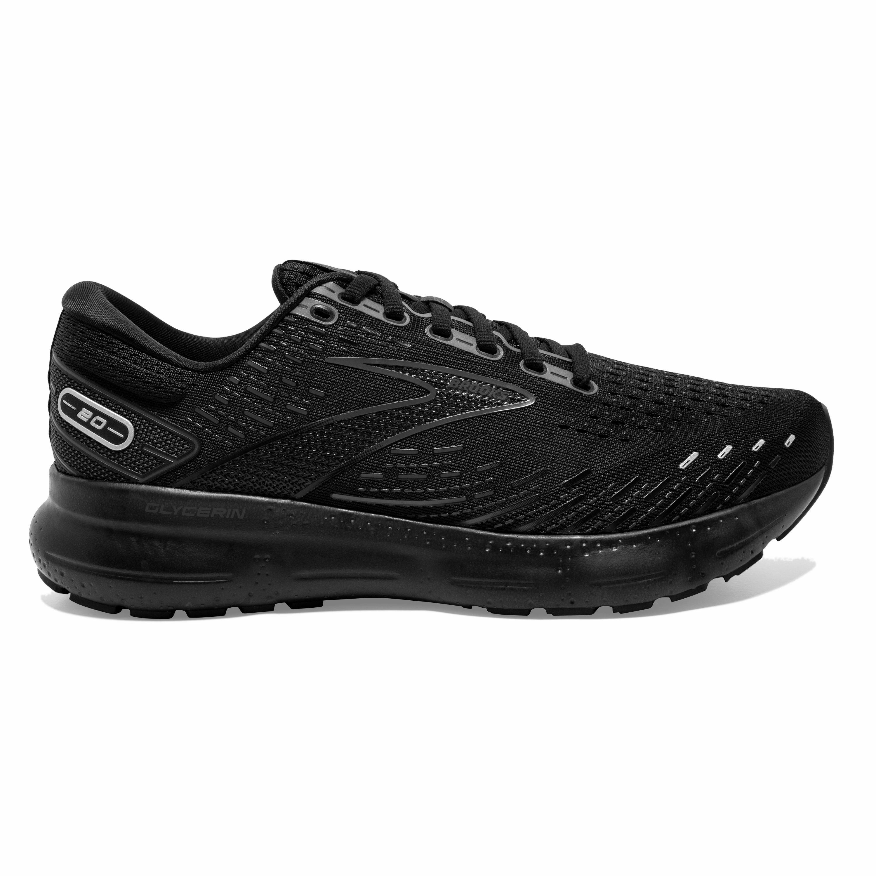 Waterproof  Walking Men's Brooks Glycerin 20 (Wide - 2E) - 110382 2E 020