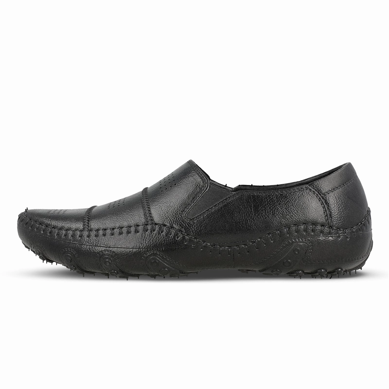 Men's Slip-On Rain Shoes - 12316 Black Kangaisun Rain Boot