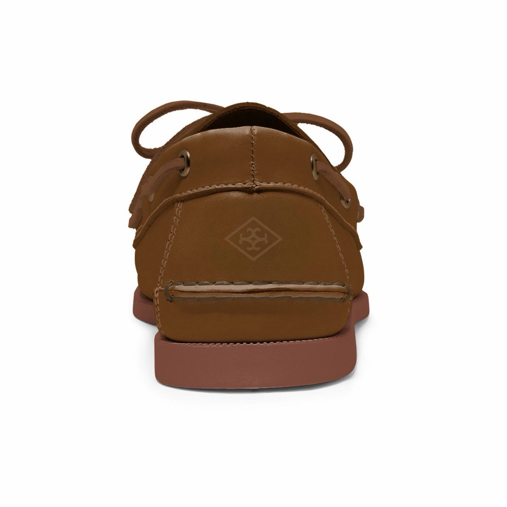 Mark Brogues Mens 2 Eyelet LE Boat Shoe: Whiskey Brick