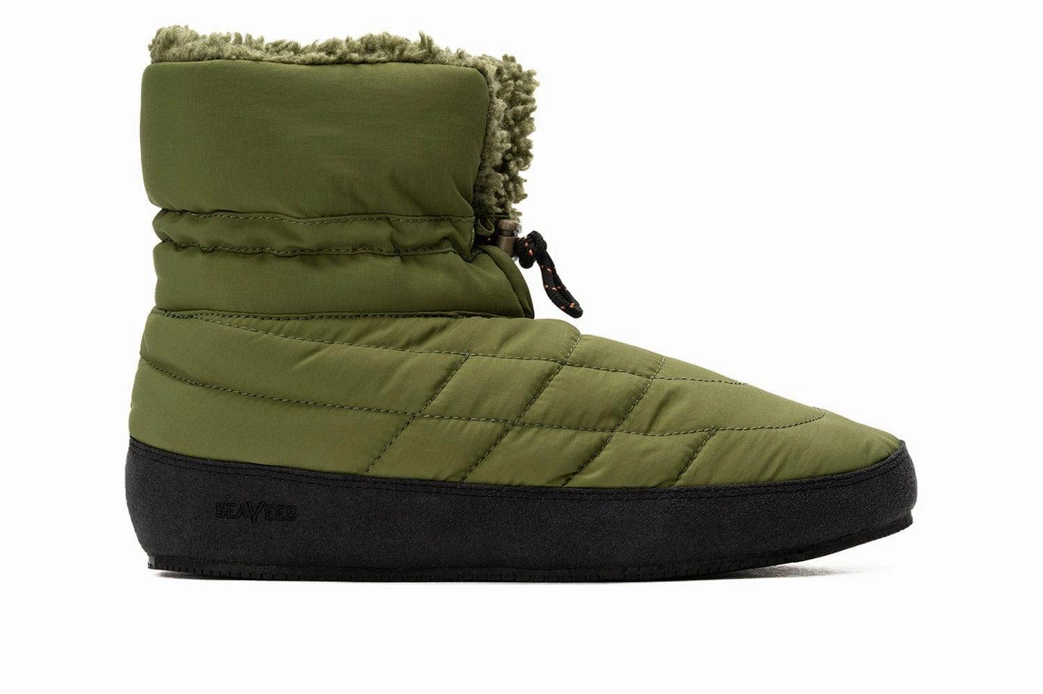 Mens - Aprs Puff Bootie - Surplus Green Pompompurin Slippers