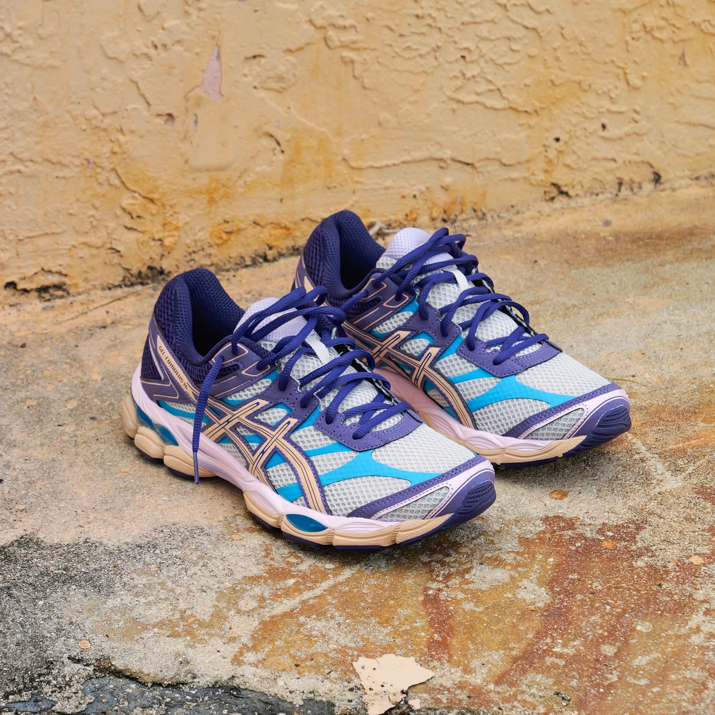 Best Asics Trail Running Shoe Mens Asics Gel-Cumulus 16 (Cloud Grey/Bisque)