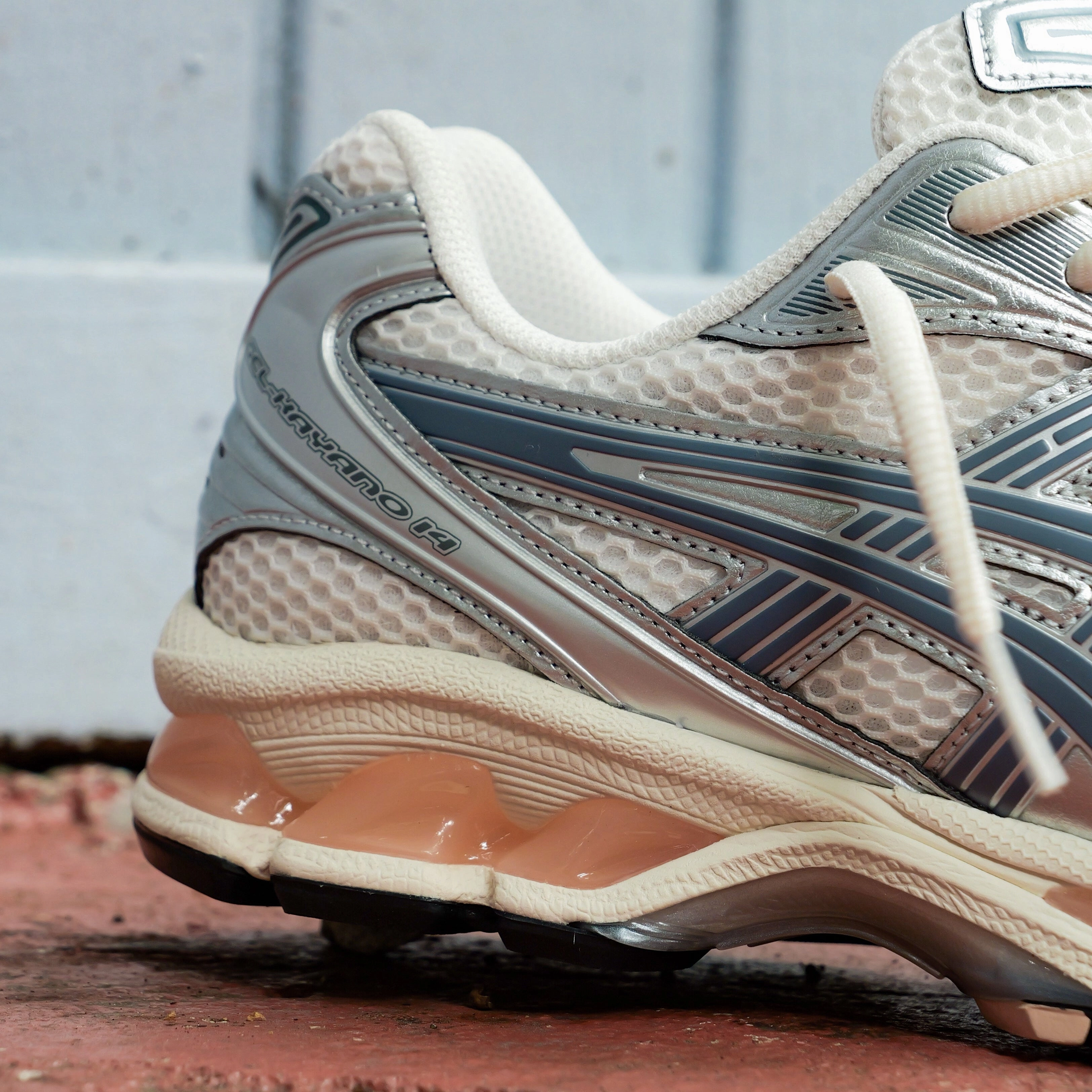 Asics Running Shoes Tiger Mens Asics Gel-Kayano 14 (Cream/Ironclad)