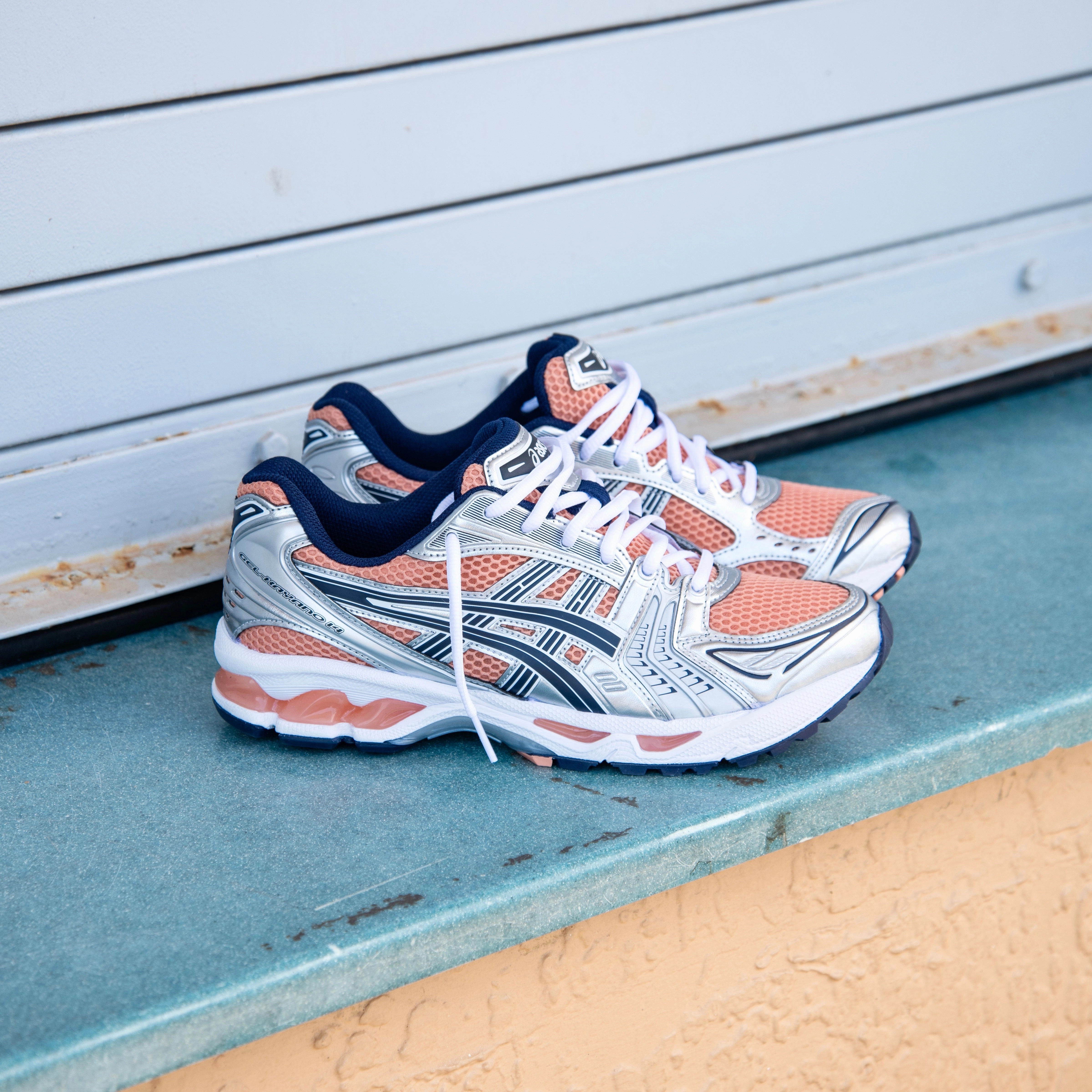 Mens Asics Gel-Kayano 14 (Sepia/Pure Silver) Asics Energy Return Shoes