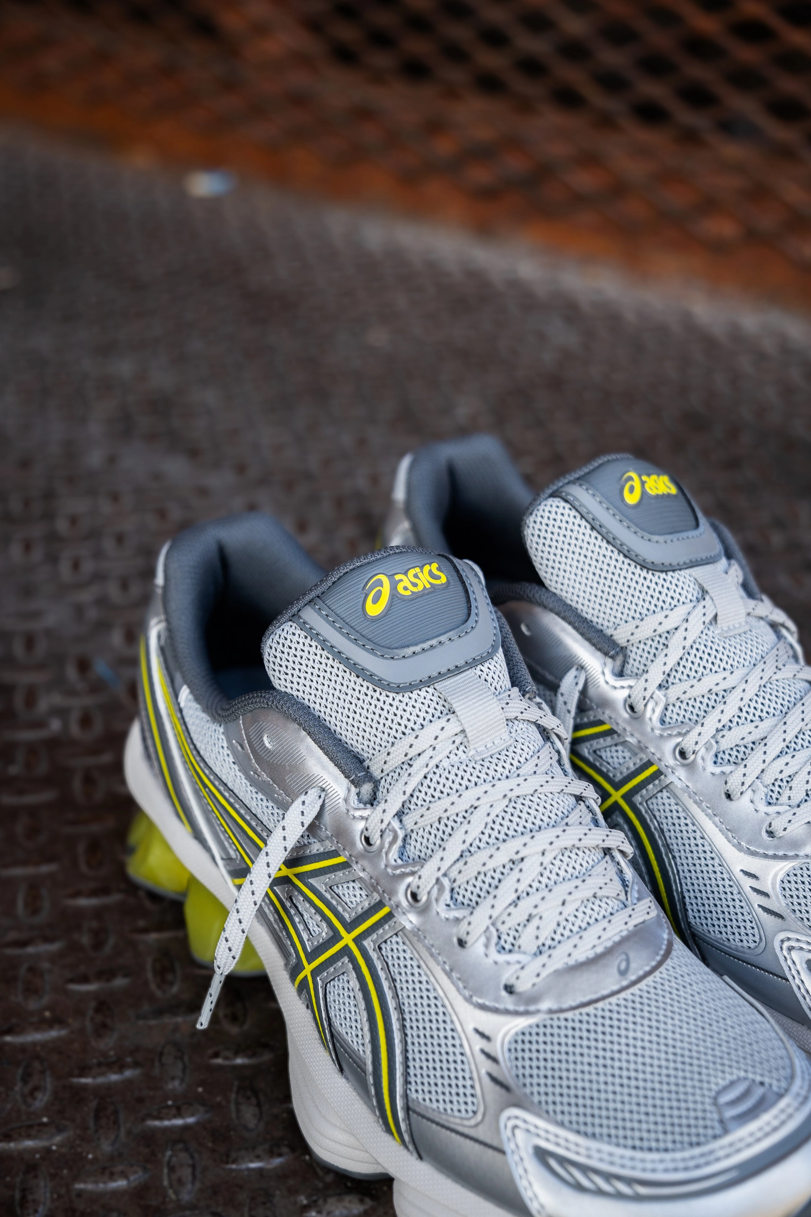 Asics Gel Kenun Running Shoes Mens Asics Gel-Kinetic Fluent (Glacier Grey/Steel Grey)