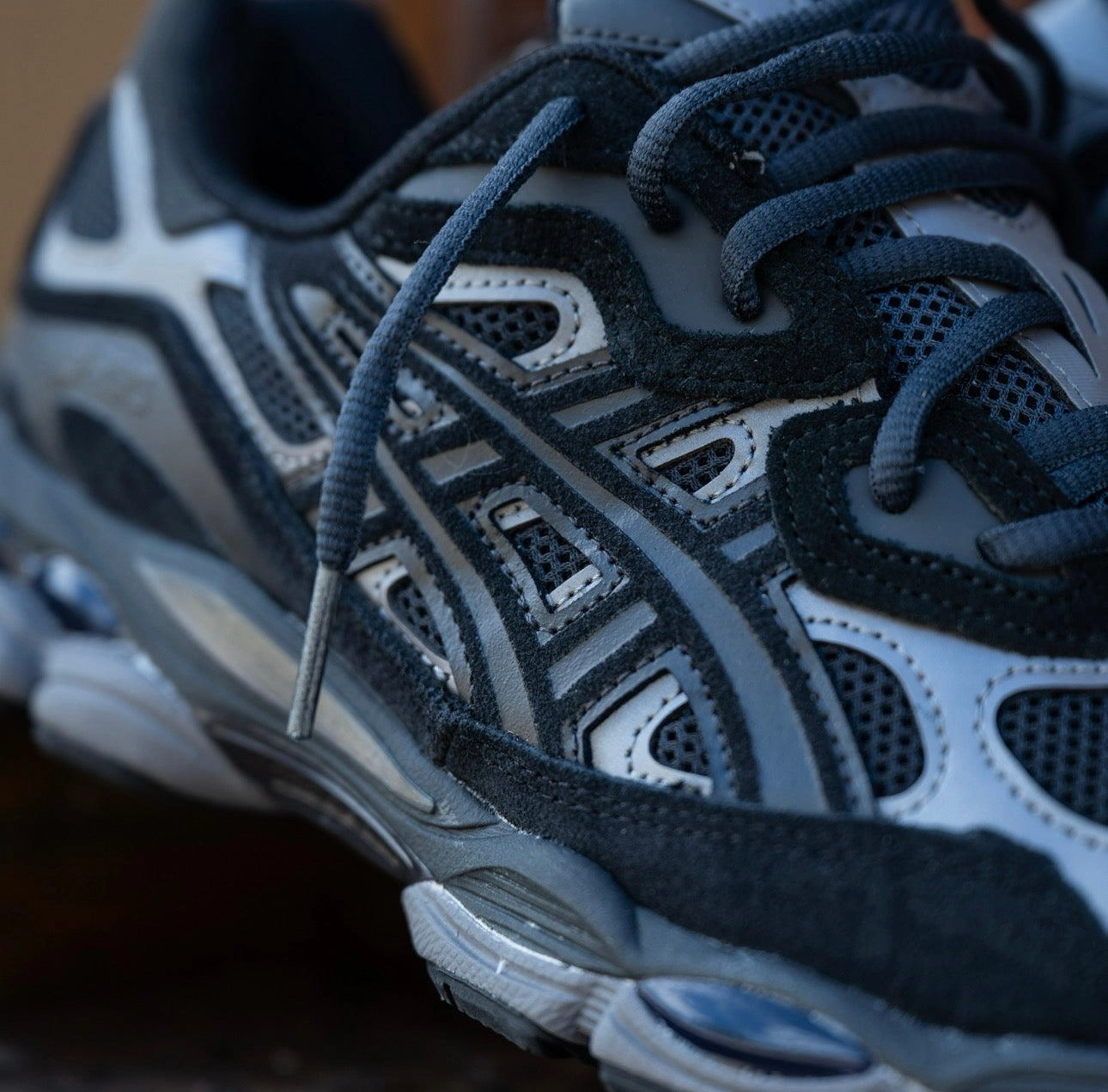 Mens Asics Gel-NYC (Graphite Grey/Black) Gt 1000 5 Running Shoe By Asics