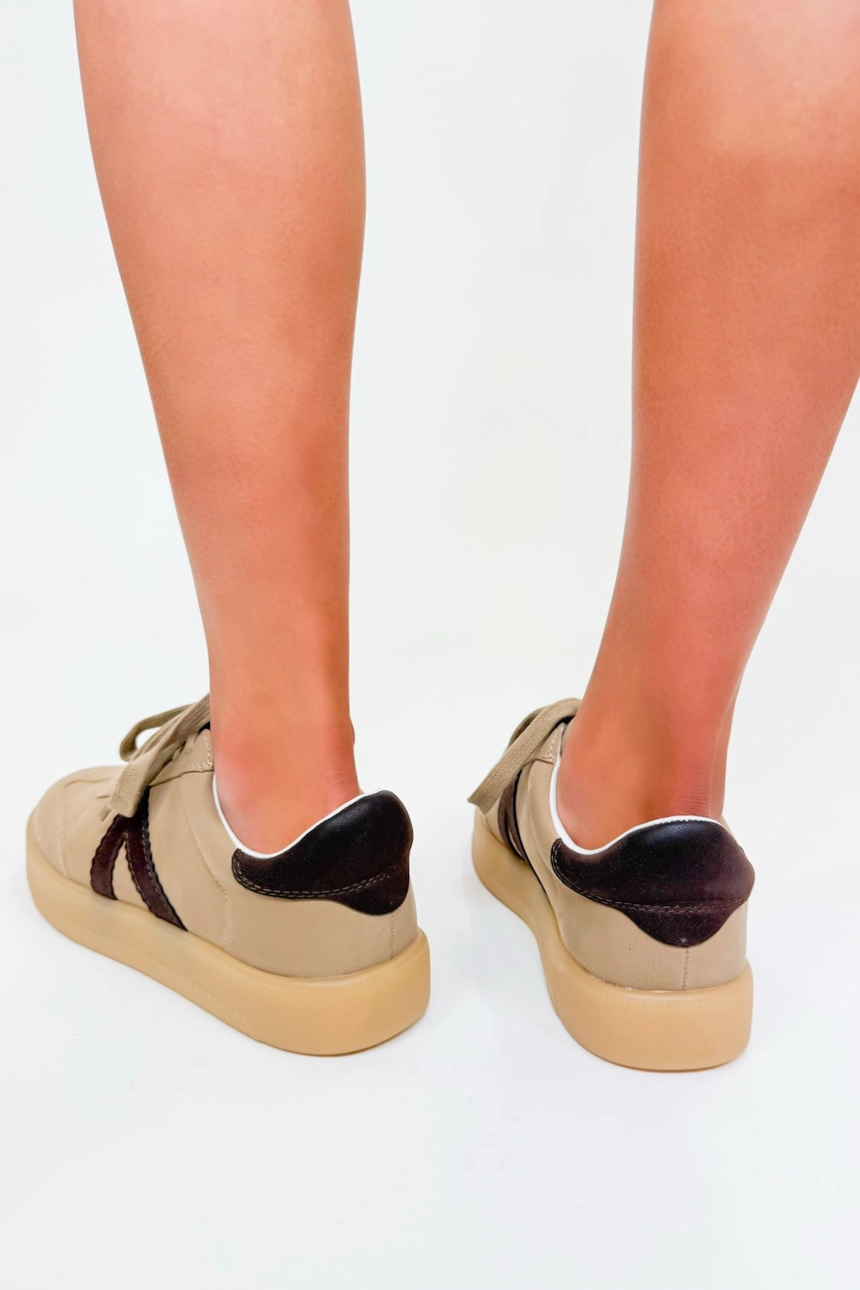 MIA Axel Sneaker - Stone Chocolate Lsu Tennis Shoes