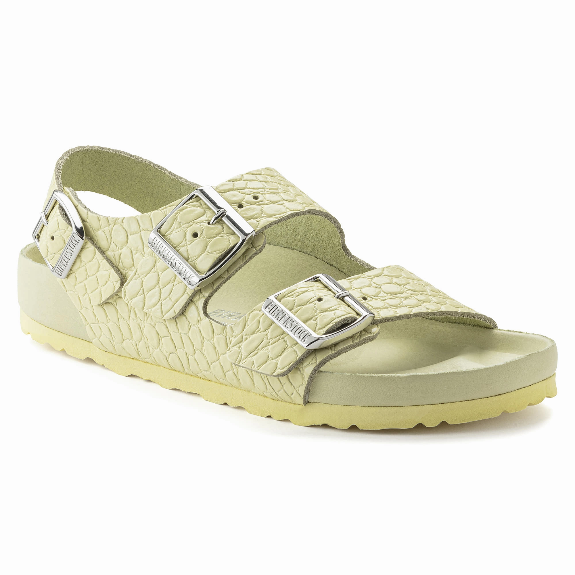 Rack Room Shoes Milano Rivet Logo Embossed Natural Leather