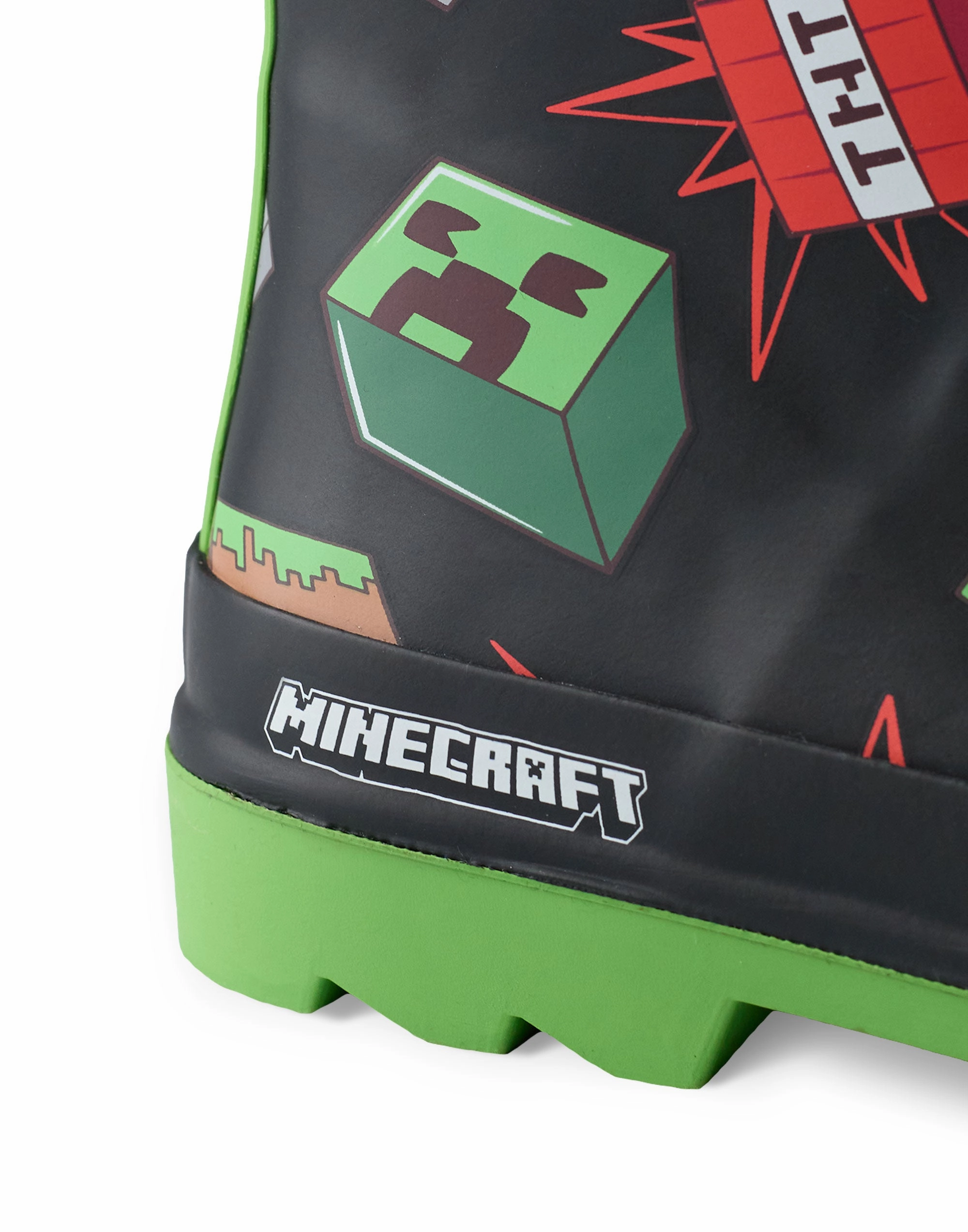 Over The Knee High Boots Outfits Minecraft Icons Boys Black Wellington Boots without Handles